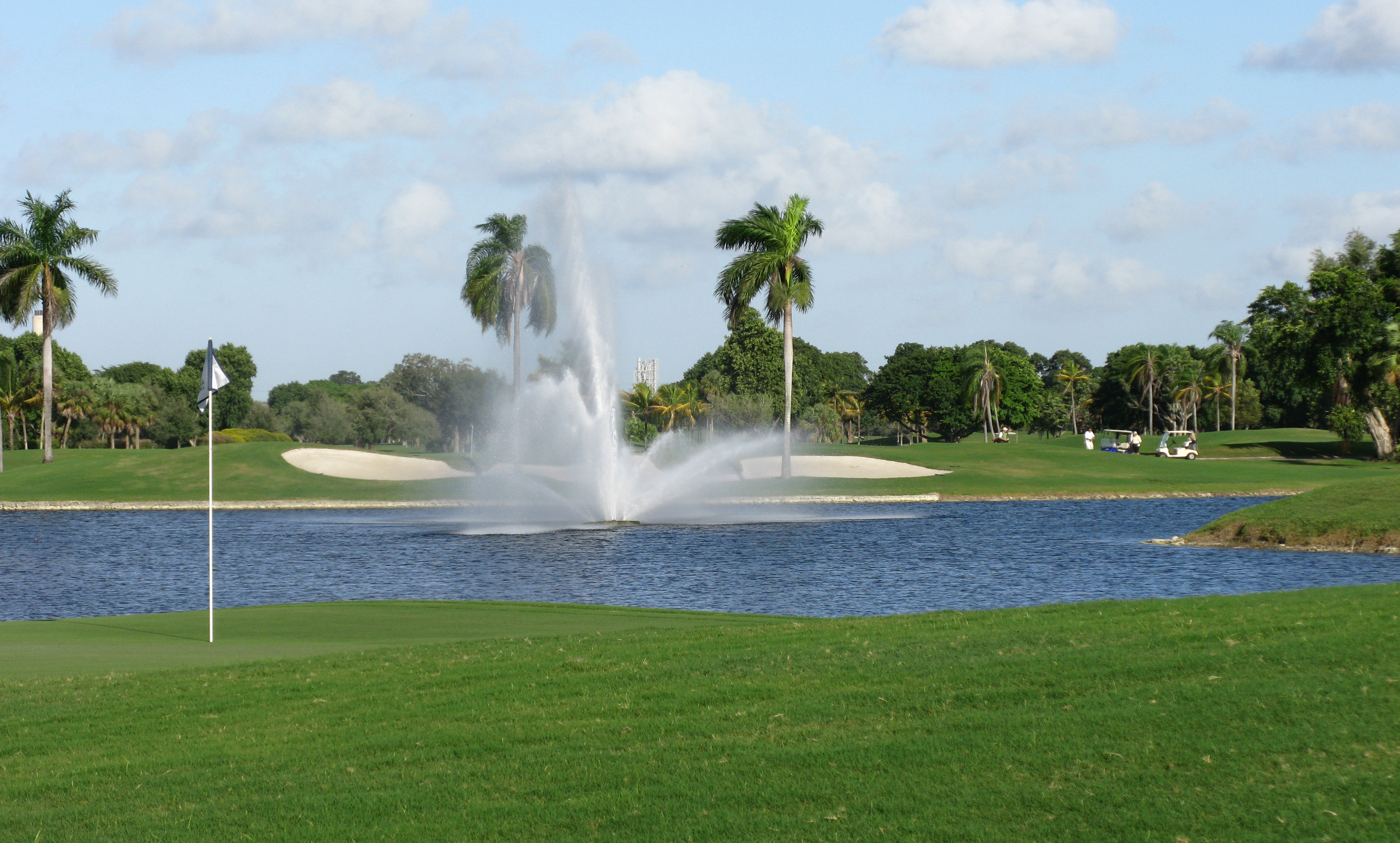 The Blue Monster golf course at Trump National Doral